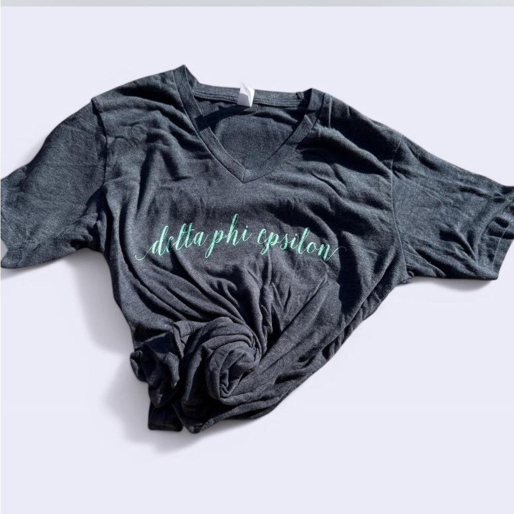 Delta Phi Epsilon Gray T-Shirt